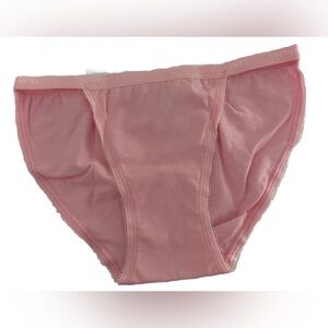 2010 Vintage Victoria's Secret Soft Pink String Bikini Panty
